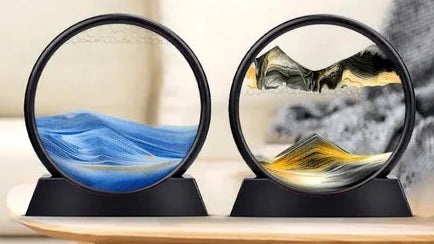 Relaxing Kinetic Sandscape Art Table Desk